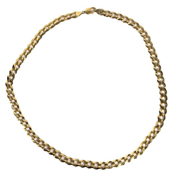 Tupac Shakur Owned & Worn Gold Chain Necklace
