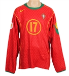 Cristiano Ronaldo Match Worn 2005-2006 Portugal Kit