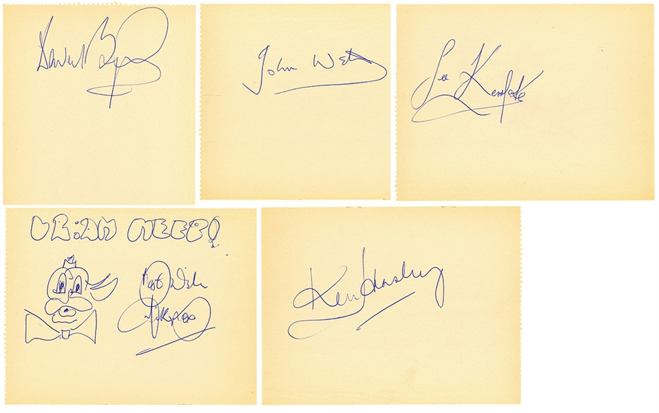 Uriah Heep Band Autographs