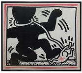 Keith Haring 1985 "Free South Africa" Offset Lithograph