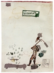 Jean-Michel Basquiat 1988 “Basquiat Hans Meyer” Exhibition Poster