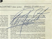 John Lennon & Ringo Starr 1963 Signed With the Beatles Album (Caiazzo)