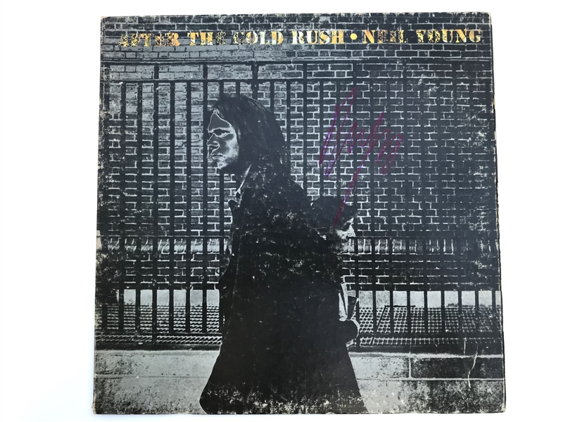 Neil Young Signed “After the Gold Rush” Album (REAL)