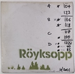 Banksy Original “ROYKSOPP” Stenciled Sleeve Copy (75/100)