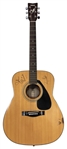 Johnny Cash, John Prine & Arlo Guthrie Signed and Played Acoustic Guitar (REAL)