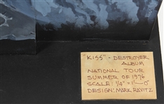 KISS 1976 U.S. Destroyer Tour Original Stage Model
