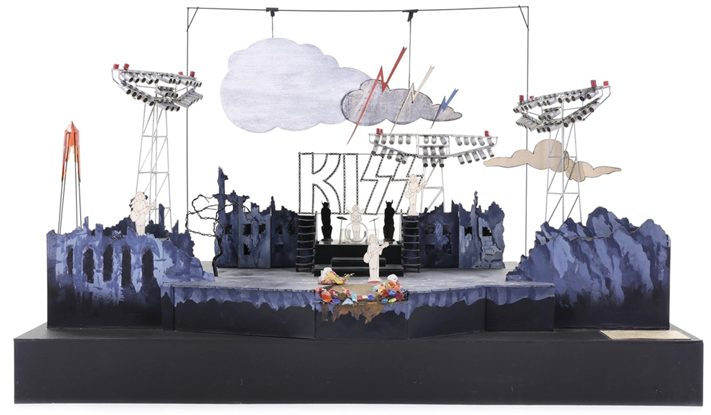 KISS 1976 U.S. Destroyer Tour Original Stage Model