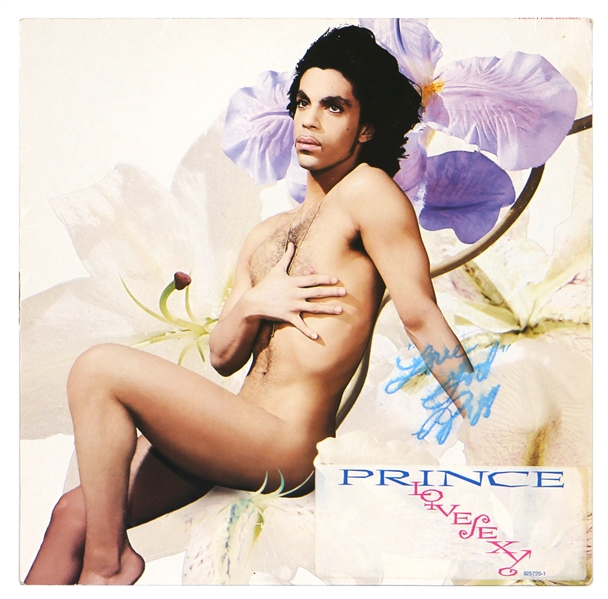 Prince 1988 Signed "Lovesexy" Album (JSA & REAL)