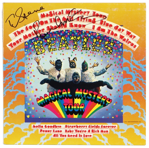 Beatles Paul McCartney Signed & Inscribed "Magical Mystery Tour" Album REAL