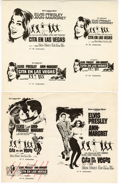 Elvis Presley Vintage Original "Viva Las Vegas" Spanish Movie Promos