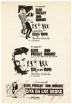 Elvis Presley Vintage Original Viva Las Vegas Spanish Movie Promos