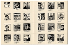 Elvis Presley Vintage Original RCA Elvis Promotional Materials