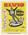 Elvis Presley Vintage Original "Frankie and Johnny" Exhibitors Campaign Book