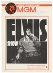 Elvis Presley Vintage Original MGM French Movie Guide for "Elvis Show"