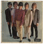 The Rolling Stones Band Signed “Five by Five” EP Record with Brian Jones (REAL)