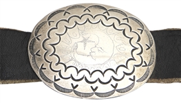 Gregg & Duane Allman 1970 Owned, Stage Worn and Hand Engraved Belt 
