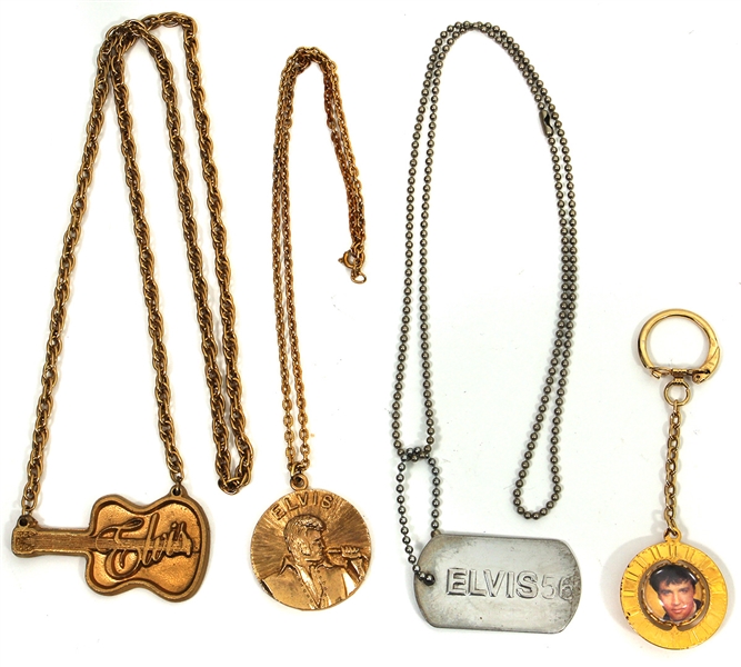 Elvis Presley Vintage Promotional Necklaces