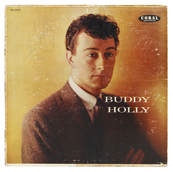 Buddy Holly Signed Self-Titled Album (JSA & REAL)