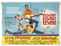 Elvis Presley "Kid Galahad" Vintage Original Movie Poster