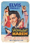 Elvis Presley "Verschollen en Harem" (Harum Scarum" Vintage Original German Movie Poster
