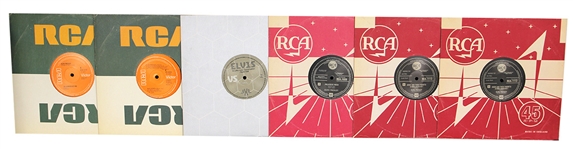 Elvis Presley Original Vintage RCA Record Collection