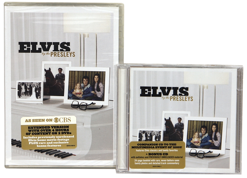 Elvis Presley Original Vintage Home Movies VHS Tape and CD