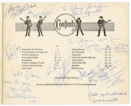 Beatles Historic 1964 US Tour Signed & Inscribed "Beatles Quiz Book" with Additional Tour Member Signatures (Caiazzo)