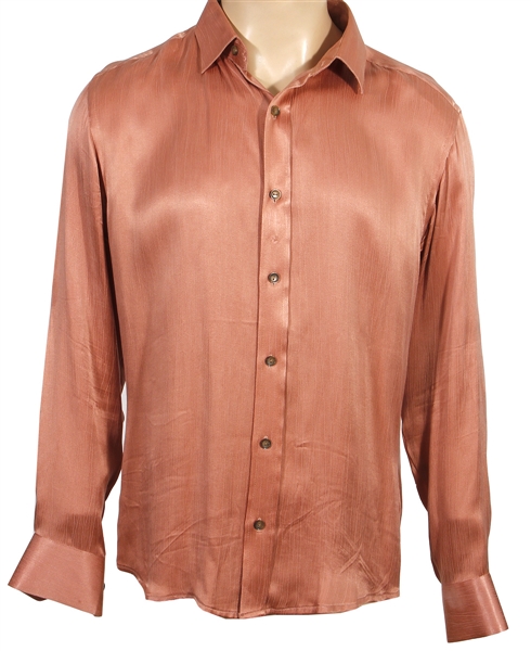 Shawn Mendes Grammy Awards After-Party Worn Custom Shirt (Photo-Matched)