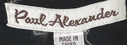 Michael Jackson Owned & Worn Beaded Long-Sleeved Black Top