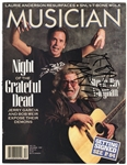 Grateful Dead Jerry Garcia Signed Musician Magazine (REAL)