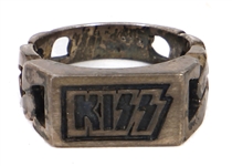 KISS Gene Simmons Owned “KISS” Pinky Ring