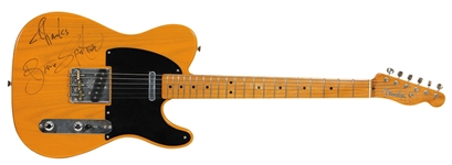 Bruce Springsteen Signed 1952 Fender Telecaster Reissue Guitar (REAL)