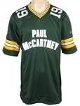Paul McCartney Custom Made Green Bay Packers Jersey Made for Paul McCartney