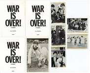 Lot of 9 Extremely Rare John Lennon Postcards Including “War is Over”