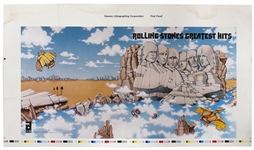 The Rolling Stones “Rolling Stones Greatest Hits” Album Artwork Slick
