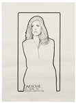 David Bowie Extremely Rare April 1972 Concert Poster for “Ziggy Stardust” At the Plymouth Guildhall