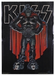 KISS Gene Simmons 1977 Original Demon Monster Boots / Faces Poster