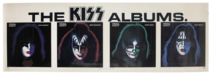 KISS Extremely Rare 1978 “KISS” Album Promotional Poster