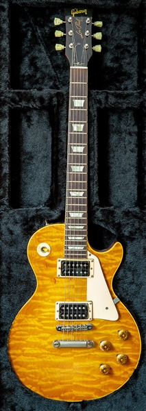Guns N Roses Slash First Owned Les Paul "Hunter Burst" Guitar - The Most Important Slash Guitar Ever Brought to Auction (Photo-Matched)