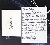 Robert De Niro Handwritten & Signed Birthday Letter to Sylvestor Stallone