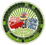 Jefferson Airplane/Canned Heat/Buffalo Springfield 1968 Kaleidoscope Club Concert Poster