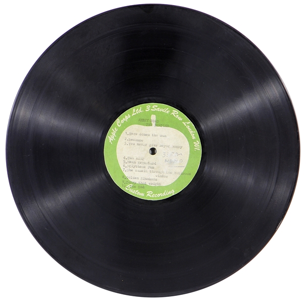 The Beatles Original “Abbey Road” Acetate Recording