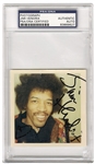 Jimi Hendrix Signed Original Photograph (PSA/DNA Encapsulated)
