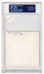 Jimi Hendrix Signed Original Photograph (PSA/DNA Encapsulated)