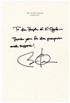 Barack Obama Handwritten and Signed Letter to Relatives in Kenya as President (JSA)