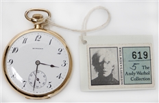 Andy Warhol Owned 14K Howard Pocket Watch with Impeccable Provenance