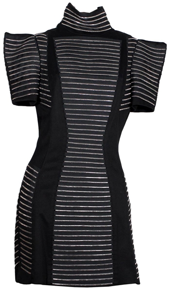 Lady Gaga Sukkiri Japanese TV Show Worn Liberum Arbitrium Black Dress (Photo-Matched)