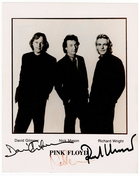 Pink Floyd Signed Photograph (REAL)