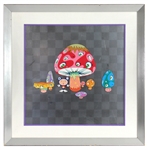 Takashi Murakami 2003 Signed “Mushroom” Lithograph