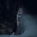 Nicki Minaj B James Custom Black Puffer Coat Worn in Ariana Grande The Light is Coming Music Video